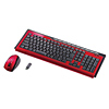 SKB-WL10SETR マウス付きワイヤレスキーボード(レッド) SKB-WL10SETR / マウス付きワイヤレスキーボード(レッド)
