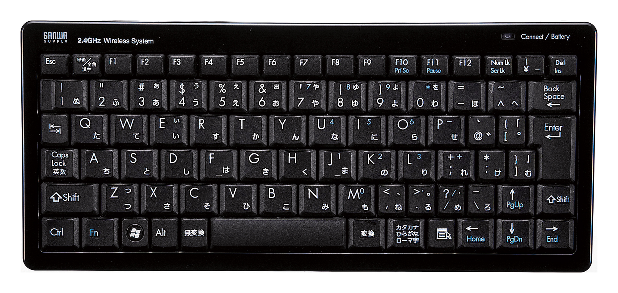 ホワイト・ブラック キーボード本体 Nada 65 Panda | パンダをテーマにしたセラミックキーボード