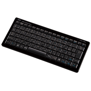 SKB-WL11BK / ワイヤレスミニキーボード(ブラック)