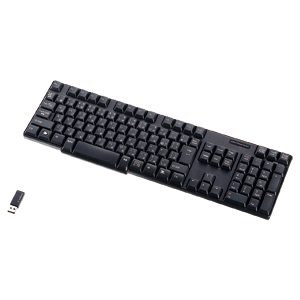 SKB-WL12BK / ワイヤレスキーボード(ブラック)