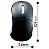 SKB-WL12SETBK マウス付きワイヤレスキーボード(ブラック) SKB-WL12SETBK / マウス付きワイヤレスキーボード(ブラック)