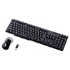 SKB-WL12SETBK / マウス付きワイヤレスキーボード（ブラック）
