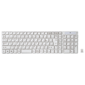 SKB-WL13W / ワイヤレスキーボード(ホワイト)