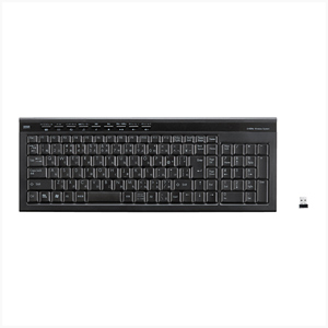 SKB-WL15BK / ワイヤレスキーボード(ブラック)