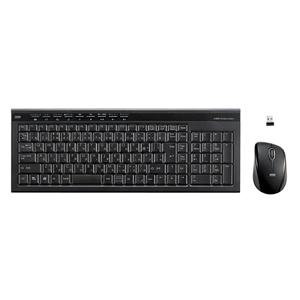 SKB-WL15SETBK / マウス付きワイヤレスキーボード(ブラック)