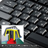 SKB-WL24SETBK マウス付きワイヤレスキーボード SKB-WL24SETBK / マウス付きワイヤレスキーボード