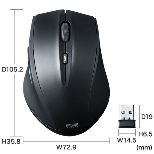 SKB-WL25SETBK / マウス付きワイヤレスキーボード