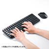 SKB-WL25SETW マウス付きワイヤレスキーボード SKB-WL25SETW / マウス付きワイヤレスキーボード