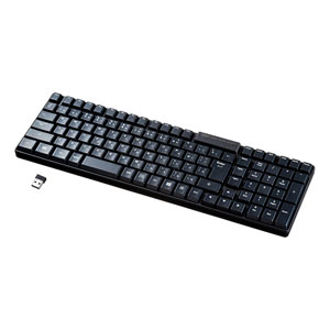 SKB-WL34BK / ワイヤレスキーボード(ブラック)