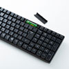 SKB-WL34SETBK / マウス付きワイヤレスキーボード（ブラック）