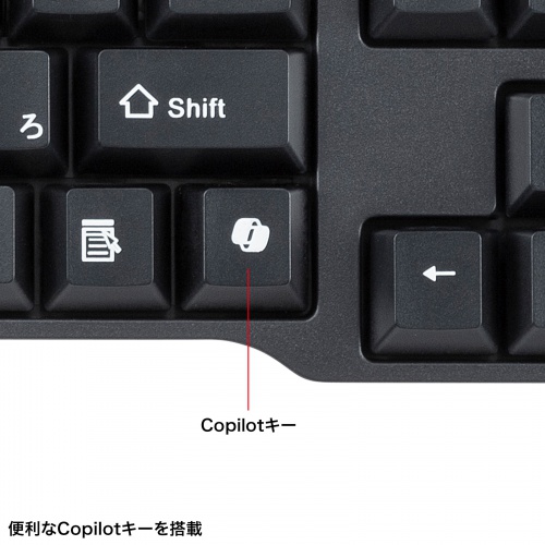 SKB-WL40ASETBK / 静音マウス付きワイヤレスキーボード（USB A接続）