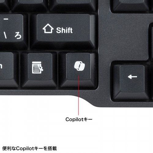 SKB-WL40BK / ワイヤレスキーボード（2.4GHzワイヤレス）