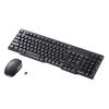 SKB-WL40CSETBK / 静音マウス付き2.4GHzワイヤレスキーボード（Type-C接続）