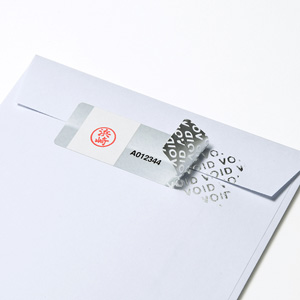 SL-4H-50 / 成りすまし防止タイプセキュリティシール(10シート・50枚入り)