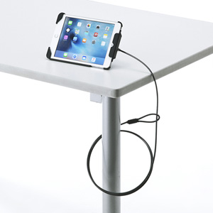 SL-73IPMBK / iPad mini 4/mini 3/mini 2/mini対応セキュリティ(ブラック)