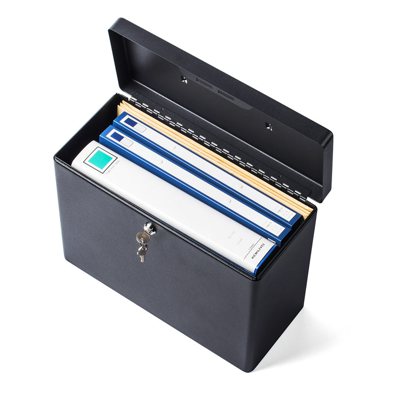 A4サイズの書類の保管に最適な鍵付きセキュリティボックスを発売