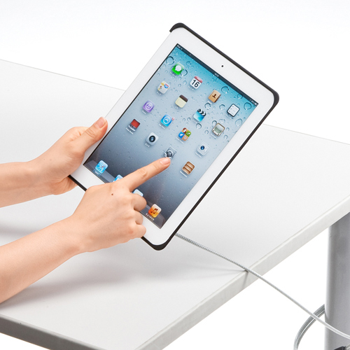 SLE-19SIP3BK / iPad（第4世代・第3世代）・iPad 2対応セキュリティ（ブラック）