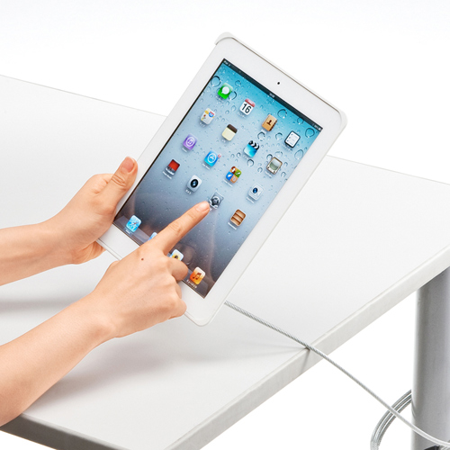 SLE-19SIP3W / iPad（第4世代・第3世代）・iPad 2対応セキュリティ（ホワイト）