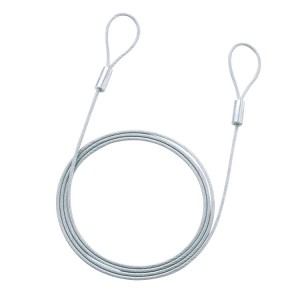 SLE-1W-2 / eセキュリティ(ワイヤー、長さ2.0m・直径3.5mm)