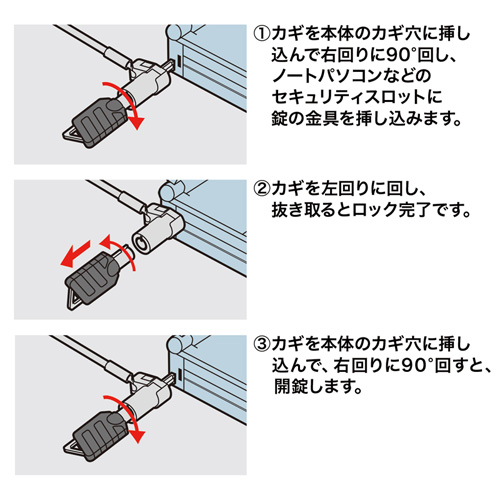 SLE-25S-1 / 超小型シリンダセキュリティ（eセキュリティ・カギNo.1）