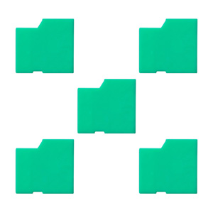 SLE-27GOP / SLE-27-G用取付け部品(eセキュリティ・グリーン・5個入り)