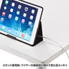 SLE-29SIPABK / iPad Air専用セキュリティスロット付きケース（ブラック）