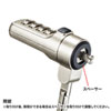 SLE-36S Noble Wedgeスロット対応セキュリティワイヤー・ダイヤル錠 SLE-36S / Noble Wedgeスロット対応セキュリティワイヤー・ダイヤル錠