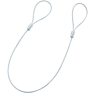 SLE-3W-05 / eセキュリティ(ワイヤー、長さ0.5m・直径1.6mm)