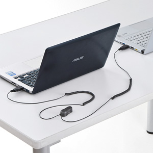 SLE-4ALMN / アラームセキュリティ(USBコネクタ取り付け・ダブルタイプ)