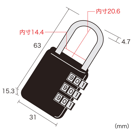 SLE-4LN / eセキュリティ(ダイヤル錠 大)