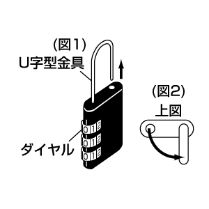 SLE-4L / eセキュリティ（ダイヤル錠、大・3桁）