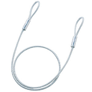 SLE-4W-1 / eセキュリティ(ワイヤー、長さ1.0m・直径6.0mm)