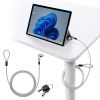 SLE-50SSFPG Surface用セキュリティワイヤー(シリンダー錠タイプ) SLE-50SSFPG / Surface用セキュリティワイヤー(シリンダー錠タイプ)