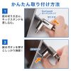 SLE-50SSFPG Surface用セキュリティワイヤー(シリンダー錠タイプ) SLE-50SSFPG / Surface用セキュリティワイヤー(シリンダー錠タイプ)