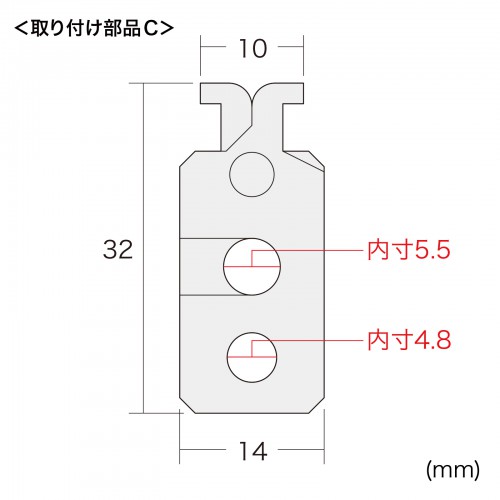SLE-TM1 / セキュリティワイヤー（マルチ対応）・ダイヤル錠