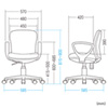 SNC-022KBL オフィスチェア(ブルー) SNC-022KBL / オフィスチェア(ブルー)