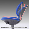 SNC-078BL OAチェア(ブルー・受注発注) SNC-078BL / OAチェア(ブルー・受注発注)
