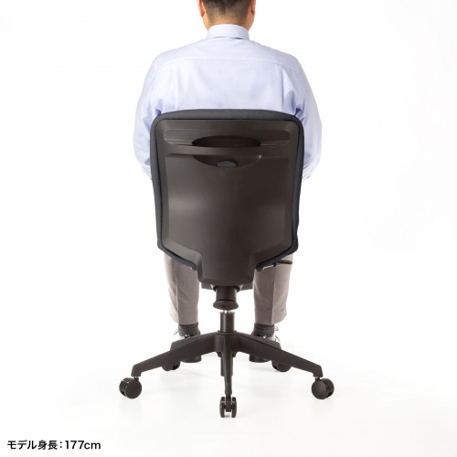 SNC-080KBK / オフィスチェア　ブラック