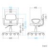 SNC-A1ABK OAチェア(ブラック) SNC-A1ABK / OAチェア(ブラック)