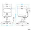 SNC-A2BK OAチェア(ブラック) SNC-A2BK / OAチェア(ブラック)