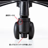 SNC-CAST11 ストッパー付きキャスター(5個入り) SNC-CAST11 / ストッパー付きキャスター(5個入り)