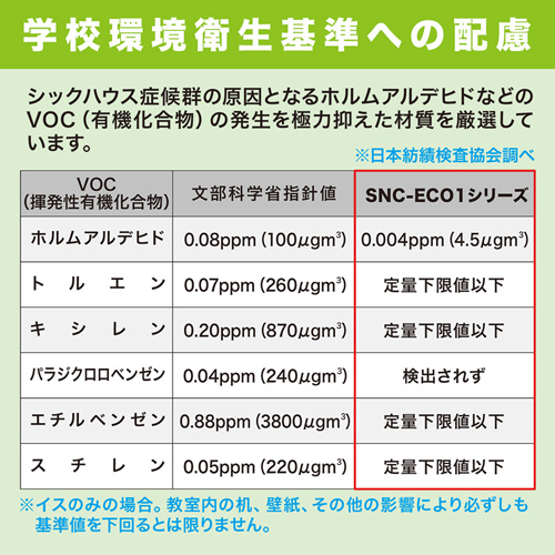 SNC-ECO1GYN / OAチェア（グレー）