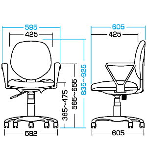 SNC-ECO2GYN / OAチェア