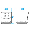 SNC-F12N / 座イス（ホワイト）