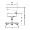 SNC-HP3VBL 病院向けチェア(ブルー) SNC-HP3VBL / 病院向けチェア(ブルー)