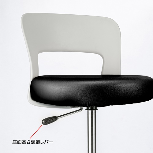 SNC-HP8KBK / ソフトスツール（ブラック）