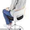 SNC-HP8KBK / ソフトスツール（ブラック）