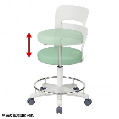SNC-HP8KG / ソフトスツール（グリーン）