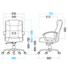 SNC-L10K レザーチェア SNC-L10K / レザーチェア