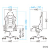 SNC-L18GY / ゲーミングスタイルチェア